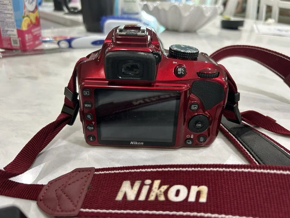 Nikon D3400 DSLR Camera with 18-55mm and 70-300mm Lenses, Case Included Lenses